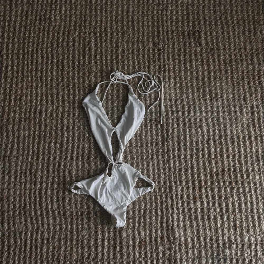 Indah White One Piece Swimsuit